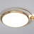 Светодиодный потолочный светильник в скандинавском стиле DESTIN 60 см  Золотой фото 19