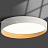 Потолочный светильник со скошенным краем OKTAVA Белый 40 см  фото 17