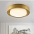 Светодиодный потолочный светильник BUTTON GOLD 47 см   фото 7
