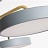 Светодиодная потолочная люстра в скандинавском стиле TAVIS C Коричневый фото 13