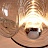 Серия подвесных светильников с шарообразным плафоном из выдувного стекла с волнообразным краем ADEPT янтарный фото 6