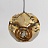 Подвесной светильник Curve Ball 38 см  Золотой фото 3