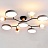 Серия потолочных светодиодных люстр с дисковидными и шарообразными плафонами на разветвленном каркасе MARTA-2 C белый фото 19