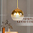 Подвесной одиночный светильник Copper Элис Elis C фото 8