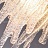Дизайнерский подвесной светильник со стеклянным рассеивателем, стилизованным под лёд MYNTE фото 6