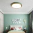 Светодиодный деревянный потолочный светильник LID 47 см  Розовый фото 10