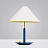 Настольная лампа Maisondada LITTLE ELIAH TABLE LAMP Синий фото 3