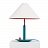 Настольная лампа Maisondada LITTLE ELIAH TABLE LAMP Синий фото 2